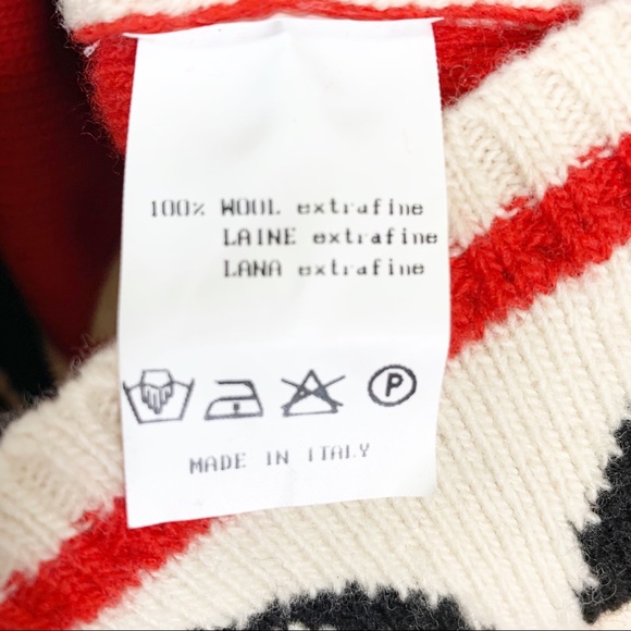 Walter Van Beirendonck Globe Knit Jacket Cream - Picture 6 of 10